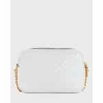 Mini τσάντα χιαστί nerina καπιτονέ GUESS GA875714-WHITE - Image 3