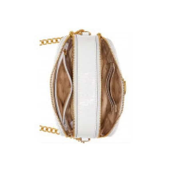 Mini τσάντα χιαστί nerina καπιτονέ GUESS GA875714-WHITE - Image 4