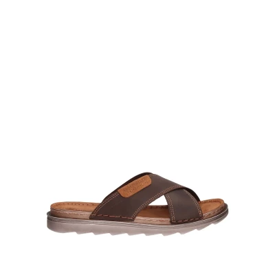 Aνδρική Παντόφλα LUMBERJACK SMD8806-004 Καφέ