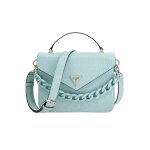 ΓΥΝΑΙΚΕΙΑ ΤΣΑΝΤΑ GUESS CORINA MINI TOP HANDLE FLAP CI876678-BLUE - Image 3