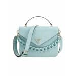 ΓΥΝΑΙΚΕΙΑ ΤΣΑΝΤΑ GUESS CORINA MINI TOP HANDLE FLAP CI876678-BLUE