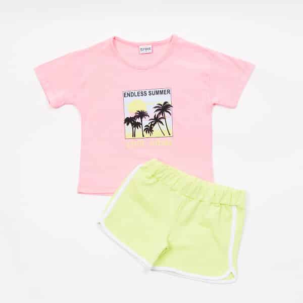 43126-2 ΣΕΤ ΛΑΙΜ ΣΟΡΤΣ/ΡΟΖ ΝΕΟΝ ΜΠΛΟΥΖΑ TRAX 43126 - Image 1