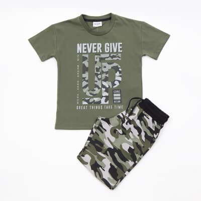 ΠΑΙΔΙΚΟ ΣΕΤ ΓΙΑ ΑΓΟΡΙ ALLOVER ΒΕΡΜΟΥΔΑ/ΛΑΔΙ ΜΠΛΟΥΖΑ TRAX 43316