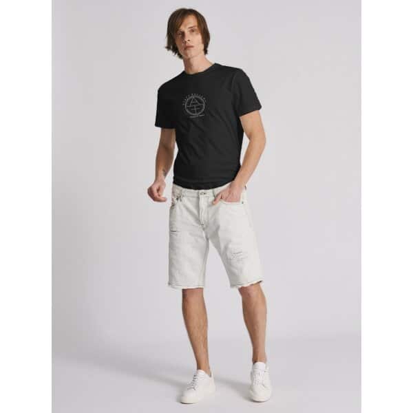 Ανδρική Μπλούζα STAFF 64-001.049 BACIL  Μαύρο - Image 3