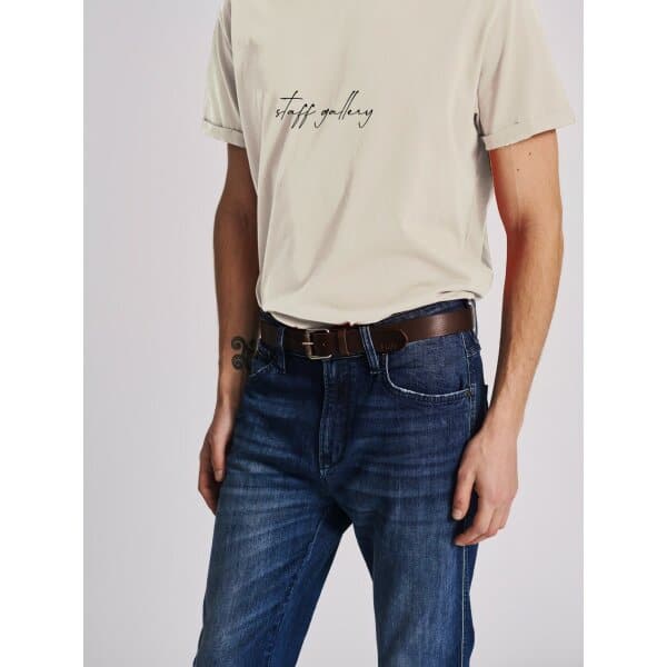 Ανδρική Μπλούζα STAFF 64-002.049 FOX Λευκό - Image 2