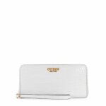 Γυναικείο Maxi πορτοφόλι laurel σταμπα κροκο GUESS CX850046-WHITE