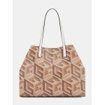 Shopper vikky με λογότυπο g cube Μπεζ HWSA6995290