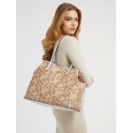 Shopper vikky με λογότυπο g cube Μπεζ HWSA6995290 - Image 2
