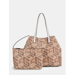 Shopper vikky με λογότυπο g cube Μπεζ HWSA6995290 - Image 3