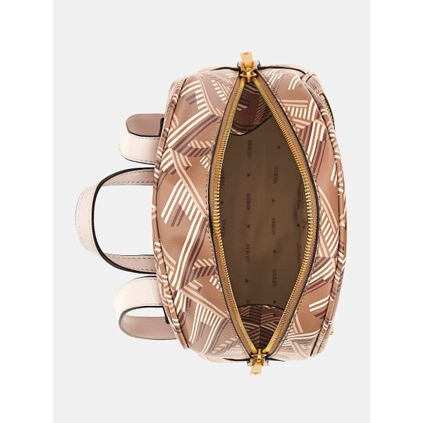 HWSA6995320-TPG-ALT4 Σακίδιο vikky με λογότυπο g cube Μπεζ  HWSA6995320 - Image 5