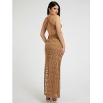 Μακρύ Εξώπλατο φόρεμα GUESS W3GK27KBPQ0 - Image 2
