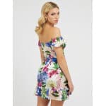 Γυναικείο Φόρεμα off-shoulder GUESS W3GK54WD8G2 - Image 3