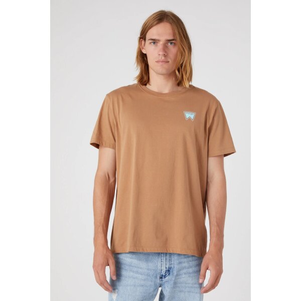 Ανδρική Μπλούζα WRANGLER W7BSEEH37 Καφέ - Image 3