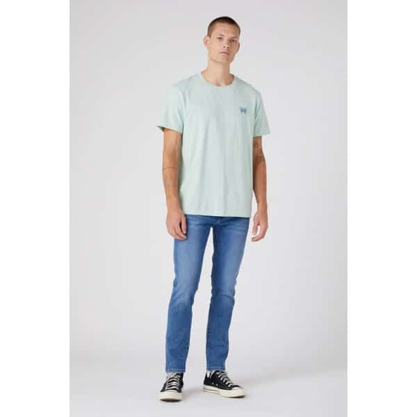 Ανδρική Μπλούζα WRANGLER W7BSEEX6U Γαλάζιο - Image 4