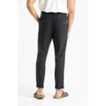 Ανδρικό Παντελόνι Λινό COZI JEANS 61-CAPUA 10 Μαύρο - Image 2