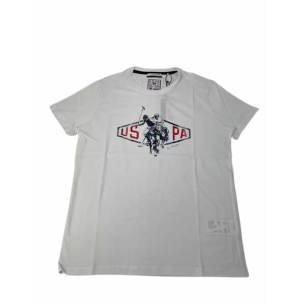 Ανδρική Μπλούζα U.S.POLO ASSN 65268 50313 Λευκό - Image 2