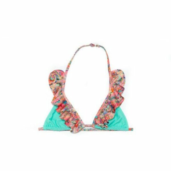 231-123a Παιδικό Μαγιό Μπικίνι 3 τμχ "Paisley" μέντα Tortue S3-231-123 - Image 2