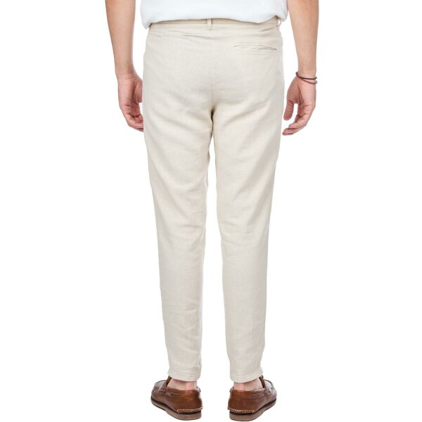 5209999233597.2 Ανδρικό Παντελόνι Λινό COZI JEANS 61-CAPUA 10 Μπεζ - Image 2