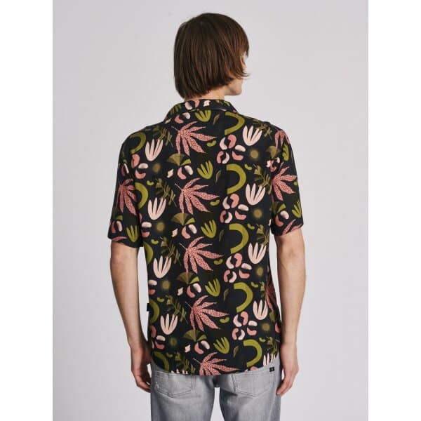 61-217.049.Ν0000-3-900x1200 Ανδρικό Πουκάμισο Κοντομάνικο STAFF Dorian 61-217.049 Μπλέ - Image 3