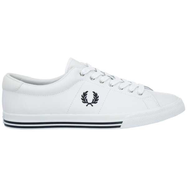 B9200white-01 Ανδρικό Παπούτσι FRED PERRY UNDERSPIN B9200 Λευκό - Image 1