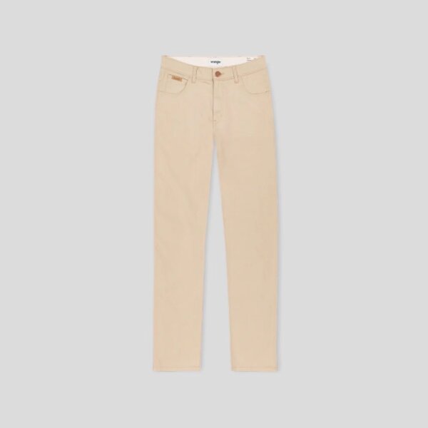 Ανδρικό Παντελόνι Wrangler Texas Slim W12SEA38V Μπέζ - Image 1