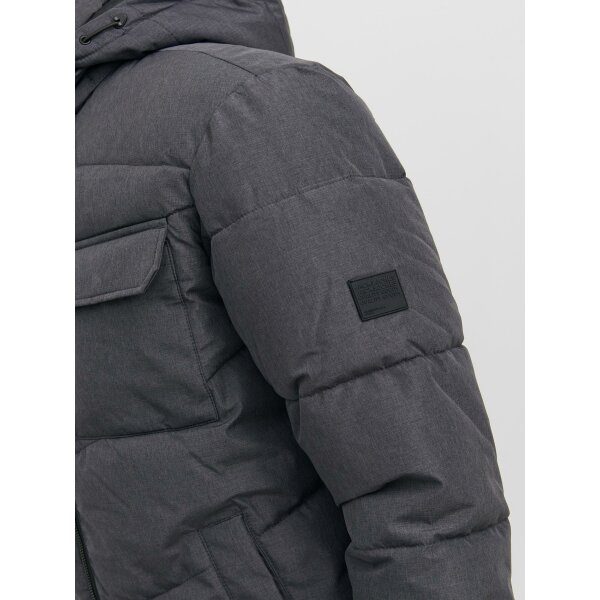 JACK&JONES_All-year_4227978_12236044 (2) Ανδρικό Μπουφάν Puffer JACK & JONES 12236044 Ανθρακί - Image 3