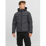 Ανδρικό Μπουφάν Puffer JACK & JONES 12236044 Ανθρακί - Image 4
