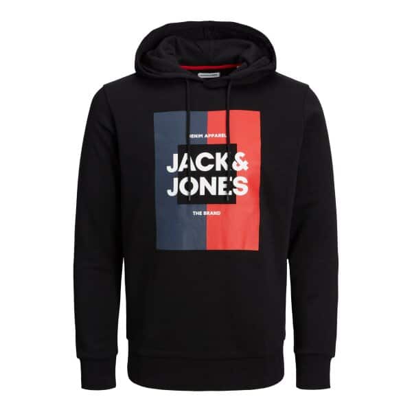 JACK&JONES_Autumnwinter_4233477_12235248 Ανδρική Φούτερ JACK & JONES 12235248 Μαύρο - Image 1