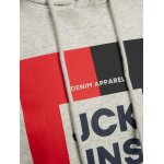 Ανδρική Φούτερ JACK & JONES 12235248 Γκρί - Image 3