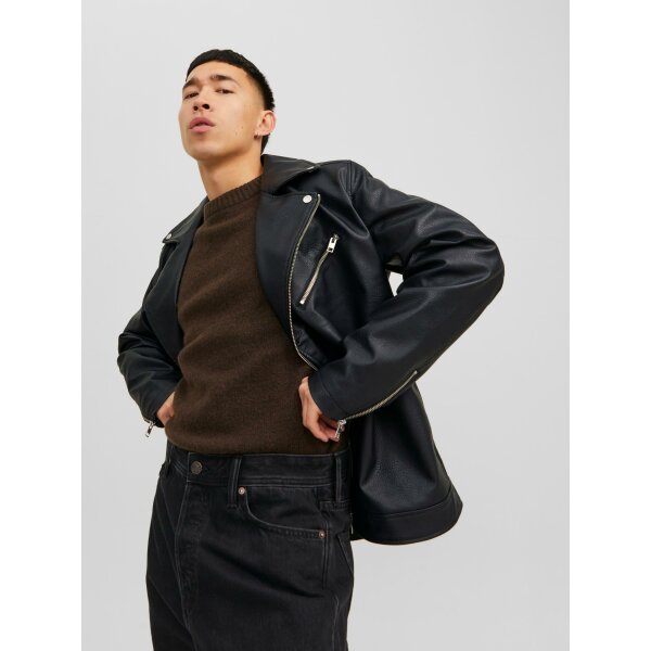 Ανδρική Δερματίνη JACK & JONES 12236164 Μαύρο - Image 5