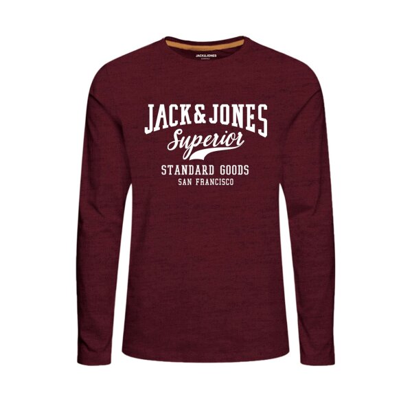 JACK&JONES_Autumnwinter_4336996_12245273 Ανδρική Μπλούζα JACK & JONES 12245273 Μπορντώ - Image 1