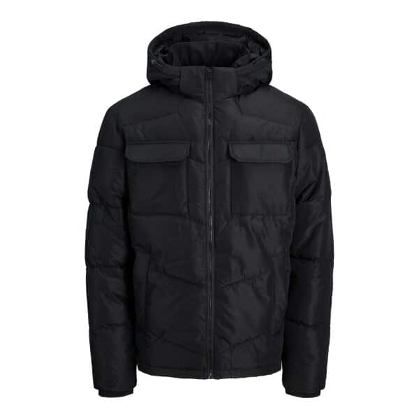 Ανδρικό Μπουφάν Puffer JACK & JONES PLUS SIZE 12245792 Μαύρο - Image 1