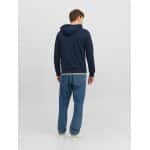 Ανδρική Φούτερ Ζακέτα JACK & JONES 12236179 Μπλε - Image 5