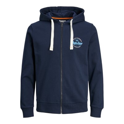Ανδρική Φούτερ Ζακέτα JACK & JONES 12236179 Μπλε