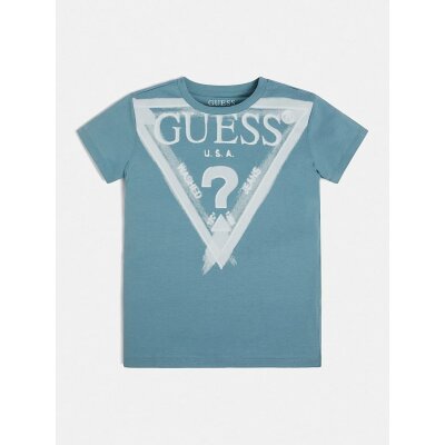 Παιδική Μπλούζα GUESS τριγωνικό λογότυπο μπροστά L3GI09K8HM0-G7DV