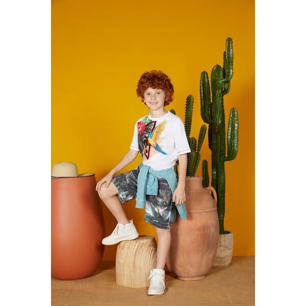 Παιδική Μπλούζα GUESS με στάμπα μπροστά L3GI10K8HM0-G011 - Image 2