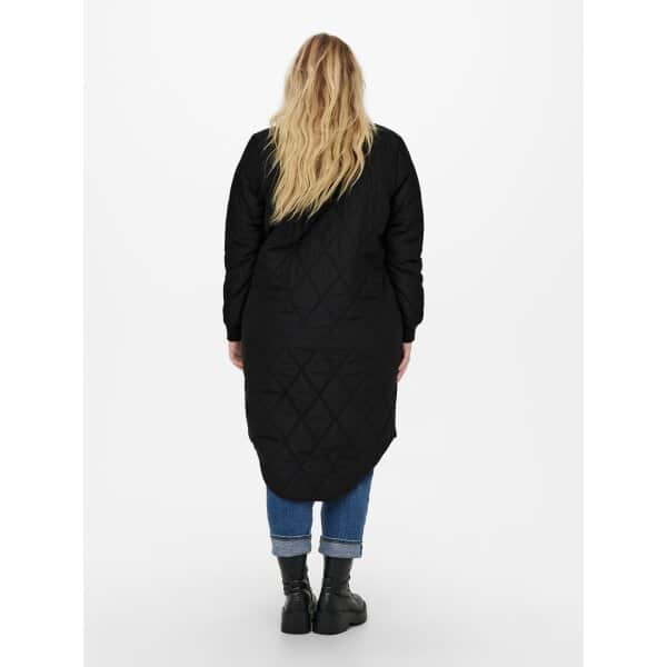 Γυναικείο Μπουφάν Μαύρο CARCARROT  PLUS SIZE ONLY CARMAKOMA 15237689 - Image 4