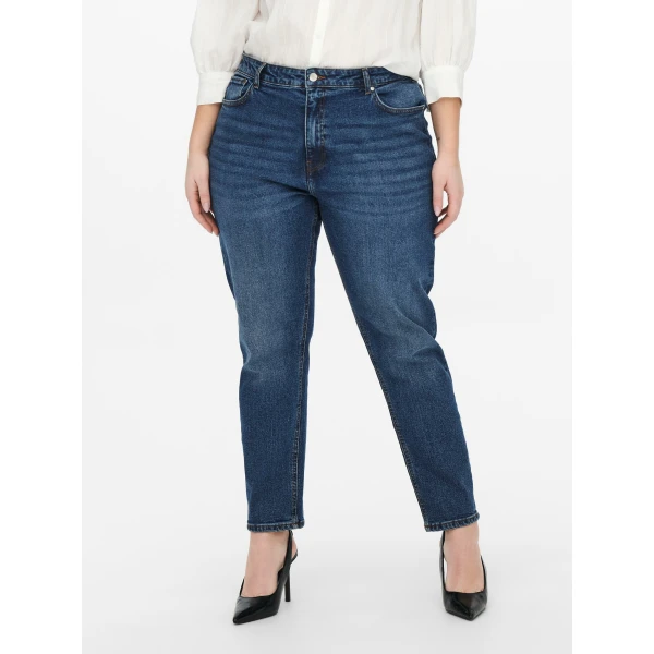 Γυναικείο Παντελόνι  CARENEDA MOM JEANS DNM NOOS  PLUS SIZE ONLY CARMAKOMA  15229898 - Image 4