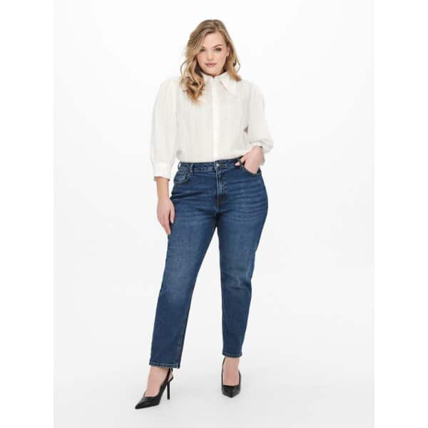 Γυναικείο Παντελόνι  CARENEDA MOM JEANS DNM NOOS  PLUS SIZE ONLY CARMAKOMA  15229898 - Image 1
