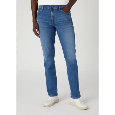 Ανδρικό Παντελόνι Wrangler Texas Slim W12S84ζ89 TZIN Μπλέ Ανοιχτό