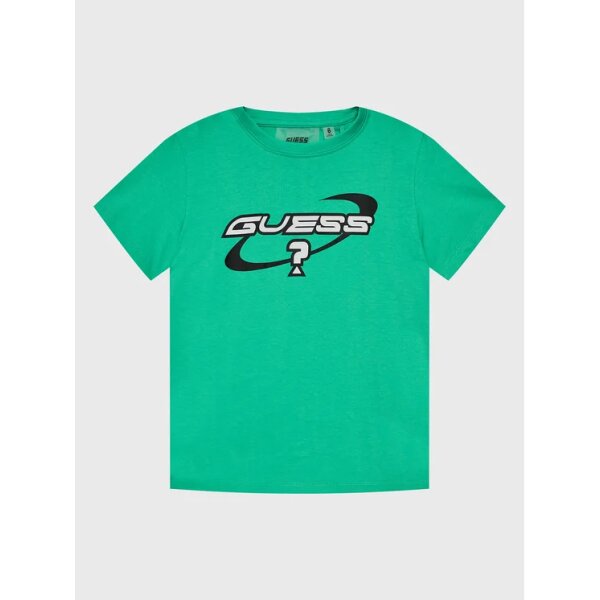 guess-t-shirt-l3gi29-i3z14-prasino-regular-fit Παιδική Μπλούζα GUESS Πράσινο L3GI29 I3Z14-AQGN - Image 1