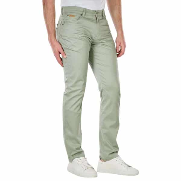 Ανδρικό Παντελόνι Wrangler Texas Slim W12SEA38X Πράσινο - Image 5