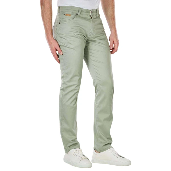 Ανδρικό Παντελόνι Wrangler Texas Slim W12SEA38X Πράσινο - Image 5