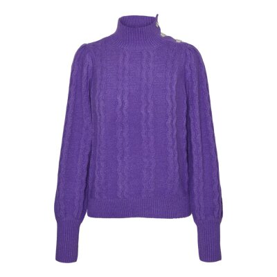 ΓΥΝΑΙΚΕΙΟ ΠΟΥΛΟΒΕΡ ΖΙΒΑΓΚΟ  ΜΩΒ VERO MODA 10294004