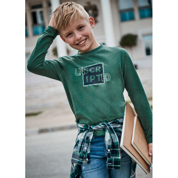 13-00842-010-L-3 ΠΑΙΔΙΚΗ ΜΠΛΟΥΖΑ ΠΡΑΣΙΝΗ ΑΓΟΡΙ MAYORAL 13-00842-010 - Image 1