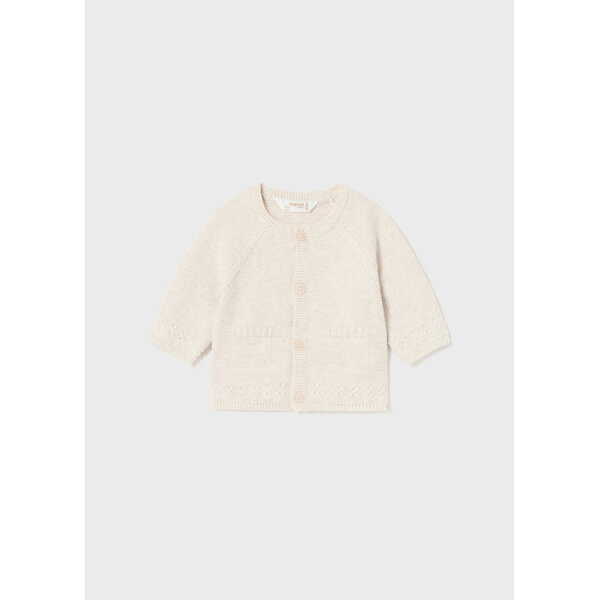 Παιδική Ζακέτα πλεκτή εκρού Mayoral 13-02301-016 - Image 1