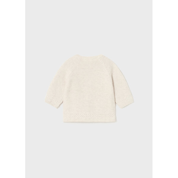 Παιδική Ζακέτα πλεκτή εκρού Mayoral 13-02301-016 - Image 3