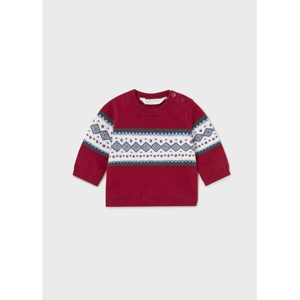 13-02305-020-L-4 Παιδική Μπλούζα Πλεχτή Mayoral Κόκκινο 13-02305-020 - Image 1