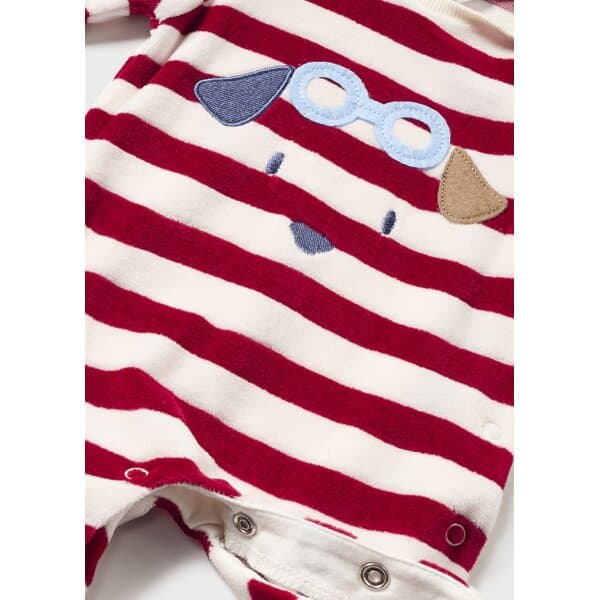 Παιδικό Σετ 2 Φορμάκια  Βελουτέ Κόκκινο13-02753-044 - Image 4