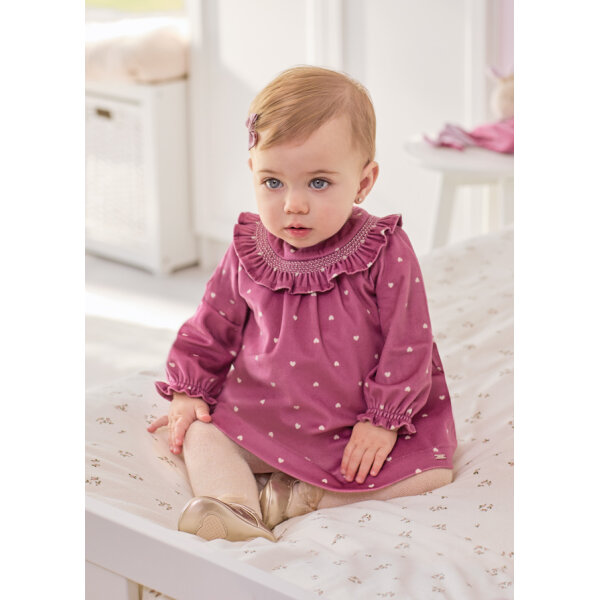 13-02840-036-L-1 Παιδικό Φόρεμα Βελούδο Mayoral Μώβ 13-02840-036 - Image 1